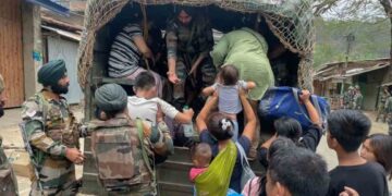 Manipur Police Commandos: Swift Response and Reinforcements Deployed Following Cop’s Shooting Incident