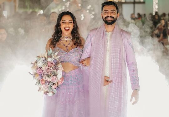 Amala Paul’s Magical Wedding Journey with ‘Divine Masculine’ Jagat Desai in Kochi: A Kiss to Remember – Exclusive Photos Inside