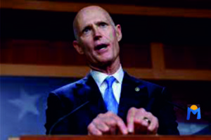 Sen. Rick Scott emphasised the importance of Republican unity across chambers